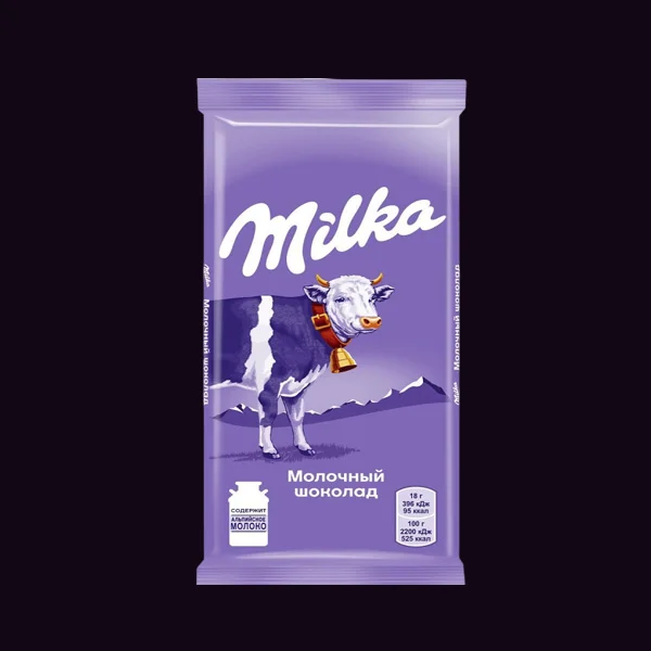 MILKA МОЛОЧНЫЙ ШОКОЛАД MILKA МОЛОЧНЫЙ ШОКОЛАД